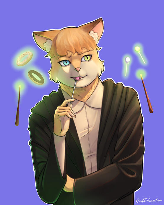 Personal Project: Flaum - Original Character